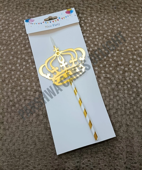 Topper With Candle - Delight 4