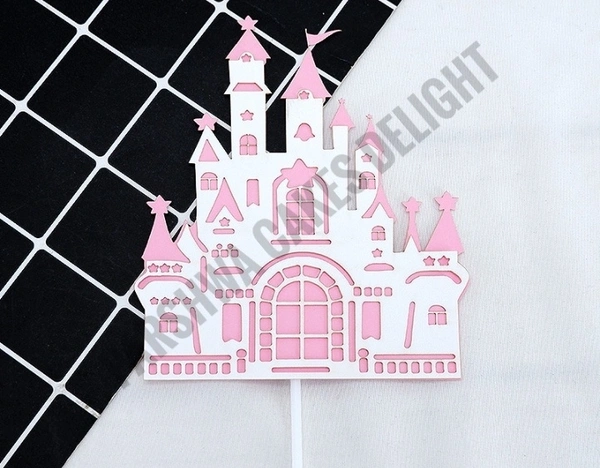 Castle Topper - Pink, 1 Pc