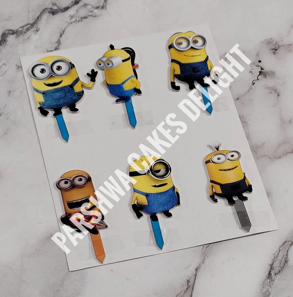 ACRYLIC THEME TOPPER - Minion, Design 70
