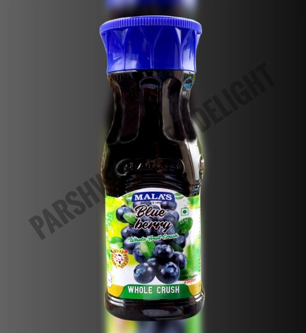Malas Blue Berry Whole Crush - 250 ML