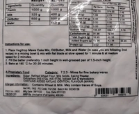 Tropolite Premix - Mawa Cake, 1 Kg Pack