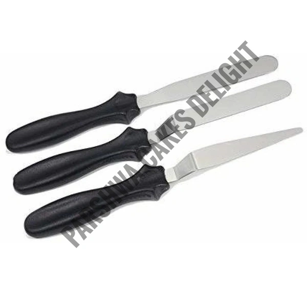 KNIFE SET - Black, 3 Pcs