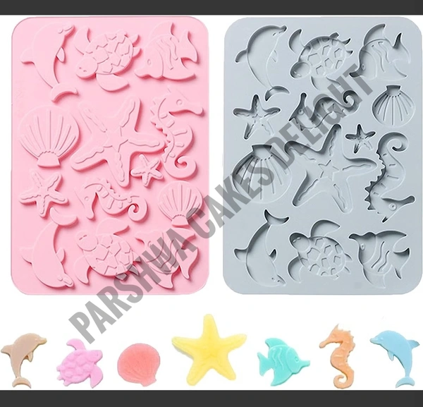 Sea Shell Fondant Mould - Big