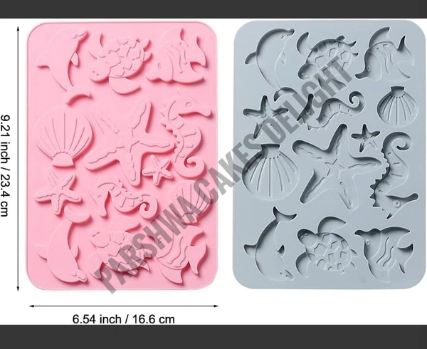 Sea Shell Fondant Mould - Big