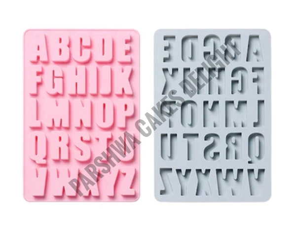 A To Z Chocolate Mould - 1 Pc
