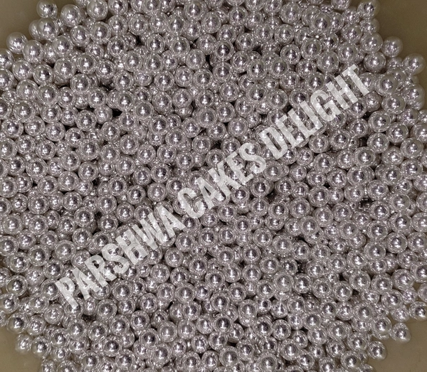 Silver Imported Pearl - Medium, Approx 100G