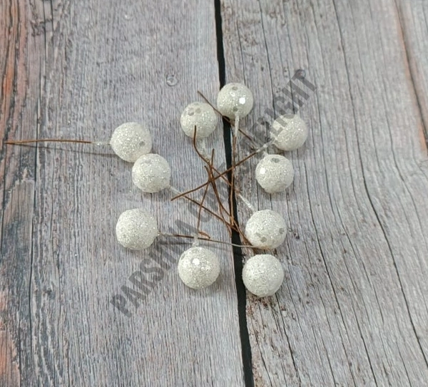 CHERRY - BIG 10 PCS, WHITE