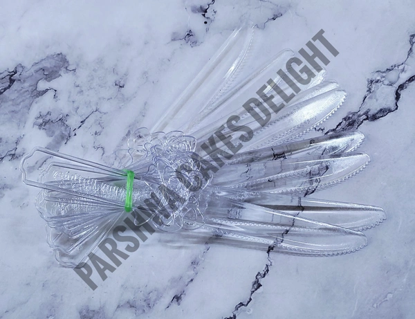 Transparent Plastic Knife