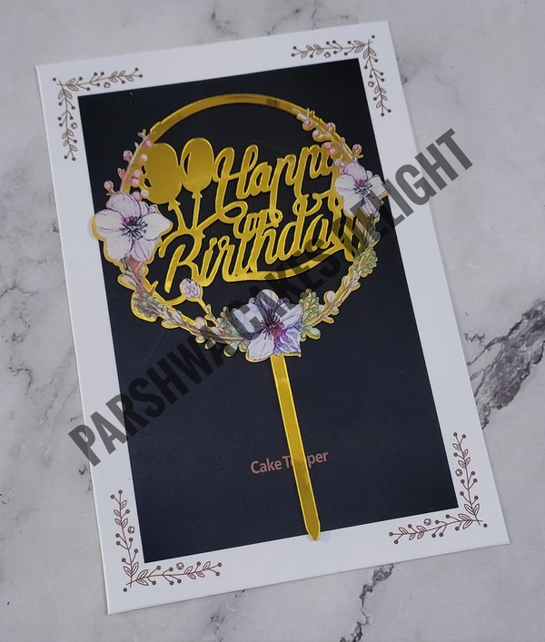 FLORAL TOPPER - DESIGN 23