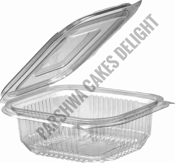 Packaging Pvc Container - 10 Pcs Pack, 8 * 6.5 * 2 Cm, 100ML