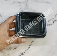 Pvc Brownie Box - 3.5*4 Inches, 10 Pcs Pack