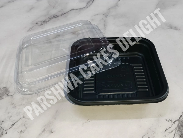 Pvc Brownie Box - 4*4 Inches, 10 Pcs Pack