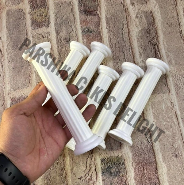 CAKE PILLARS - 6 INCH, 6 Pcs