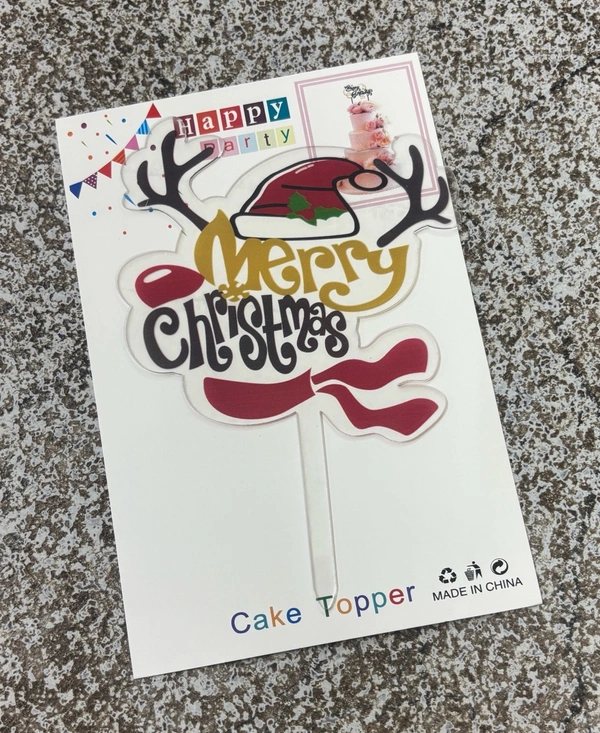 CHRISTMAS TOPPER - DESIGN 2