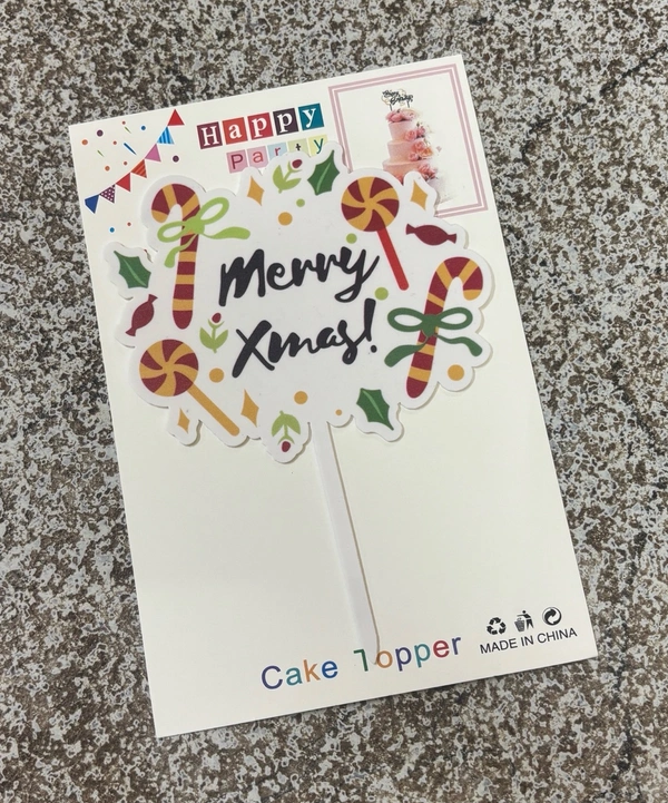 CHRISTMAS TOPPER - DESIGN 6