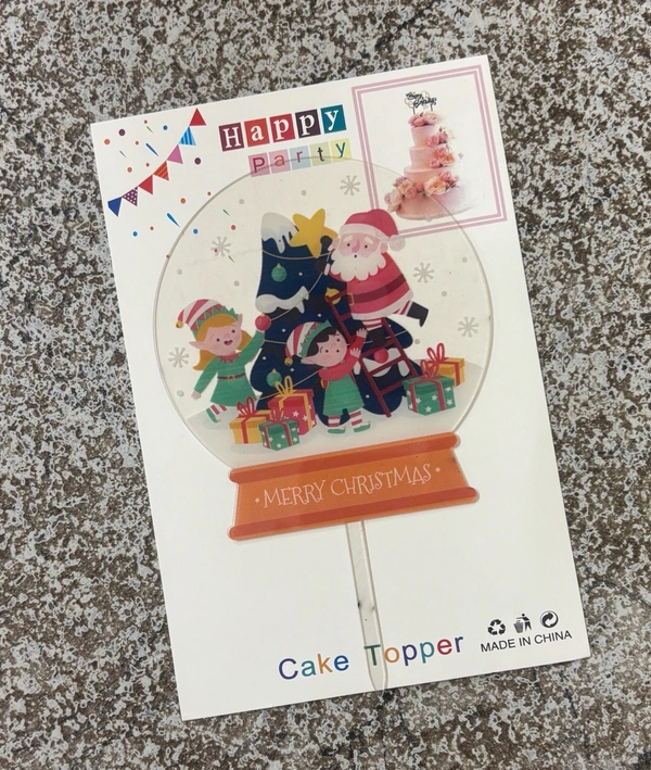 CHRISTMAS TOPPER - DESIGN 10