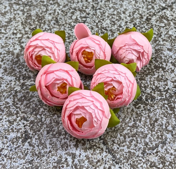 SMALL PEONY  - 6 PCS, DELIGHT 257