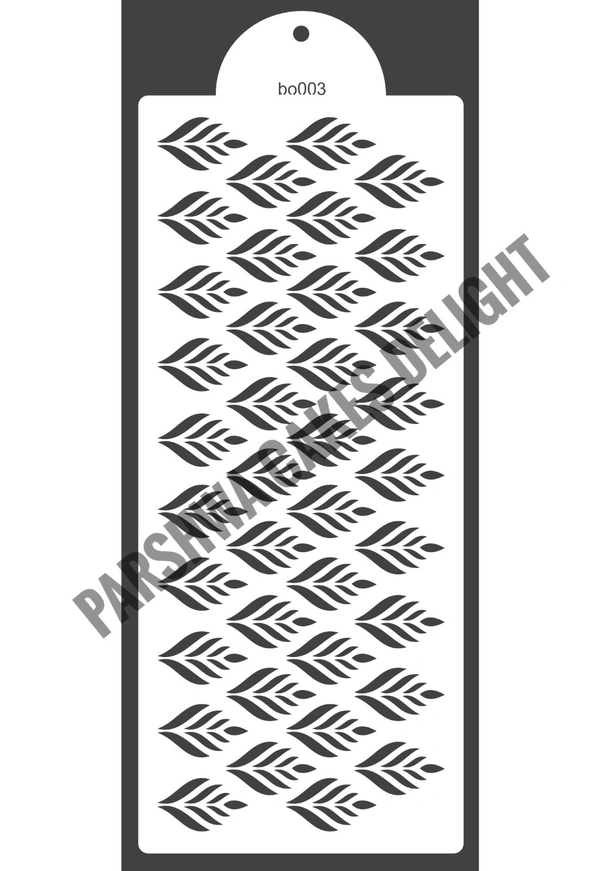 CAKE STENCIL  - 003, 39*15CM