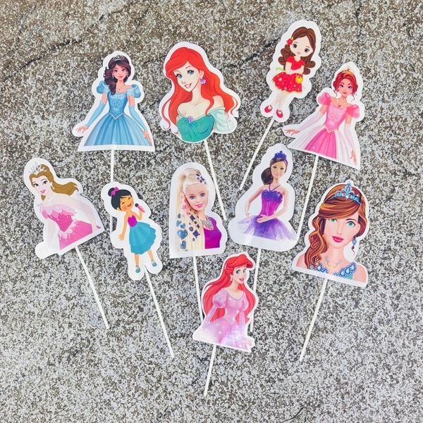 PAPER TOPPER - 10 PCS, Princess