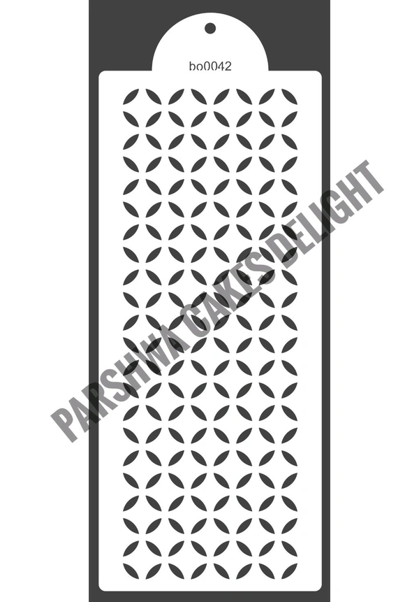 CAKE STENCIL - 0042, 39*15 CM