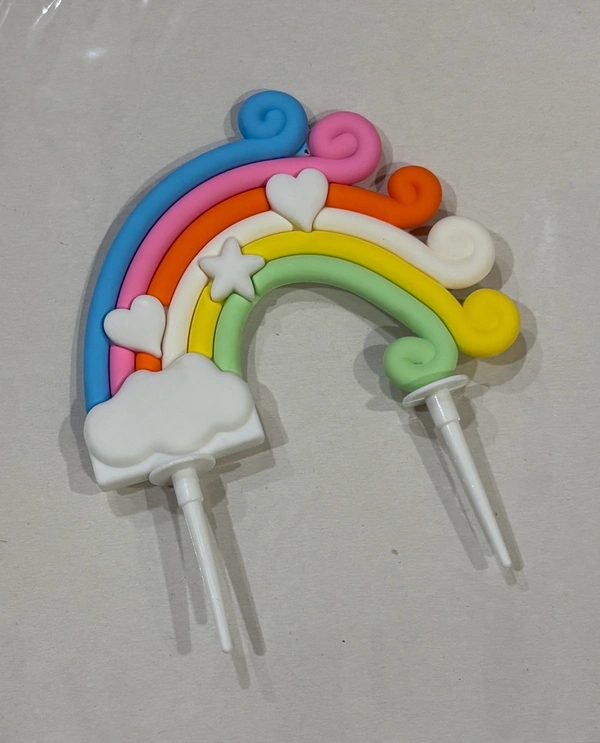 Rainbow Topper  - Delight 3, 1 Pc