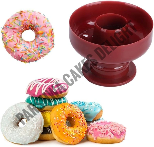 Round Plastic Donut Cutter - 1 Pc