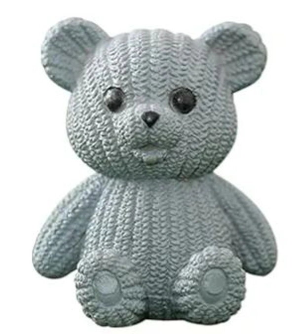 Miniature Teddy Bear - Gray, 1 Pc, MTR 136F