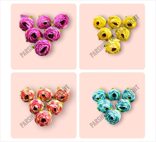 Peony Flower Pack - Assorted Shade, 100 Pcs