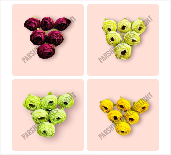Peony Flower Pack - Assorted Shade, 100 Pcs