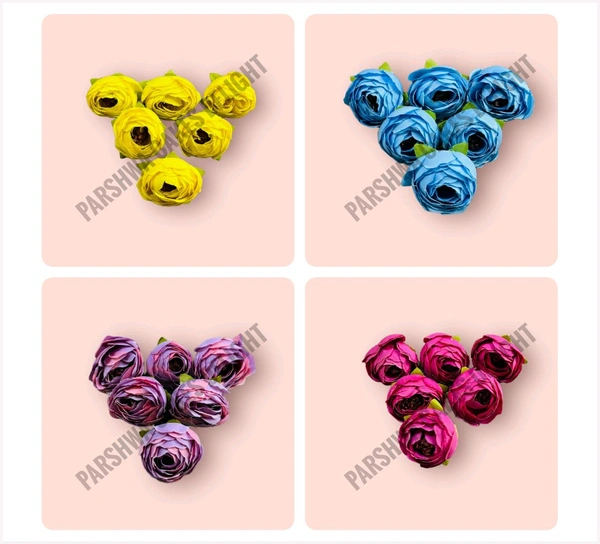 Peony Flower Pack - Assorted Shade, 100 Pcs