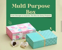 Chocolate Cavity Box - 12 Pcs Pack, 6 Cavity, Delight 2 Mix Design