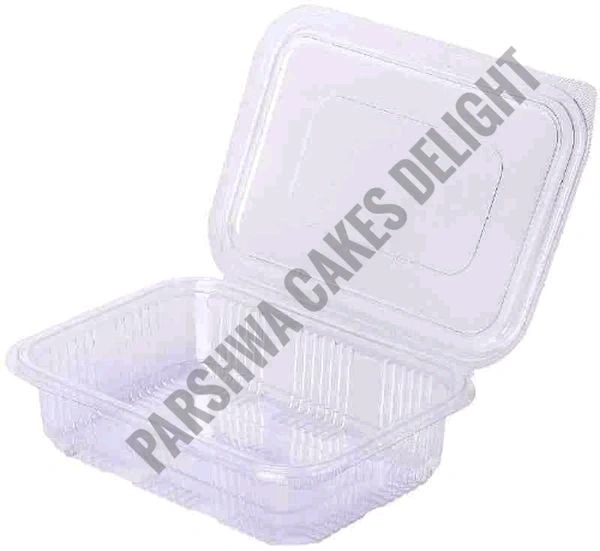 Packaging Pvc Container - 22*16*5.5 Cm, 10 Pcs Pack, 1250 ML