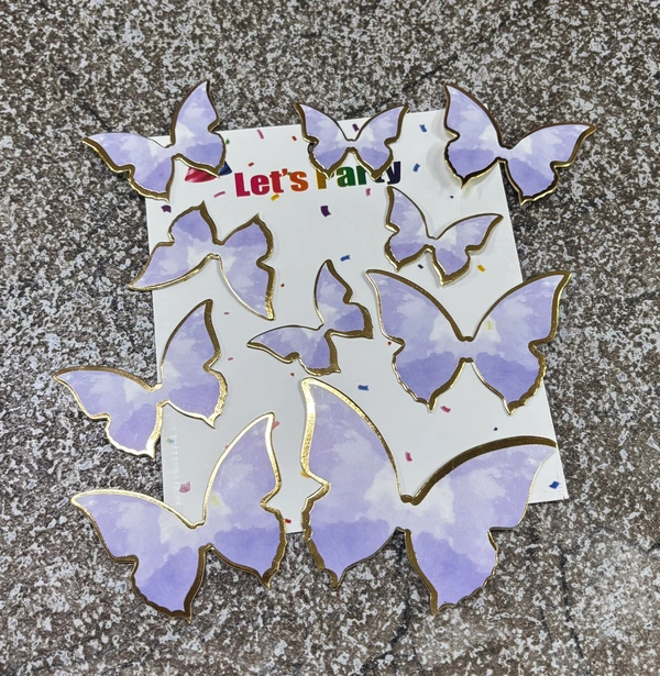 PAPER BUTTERFLY - Delight 12, 10 Pcs Pack