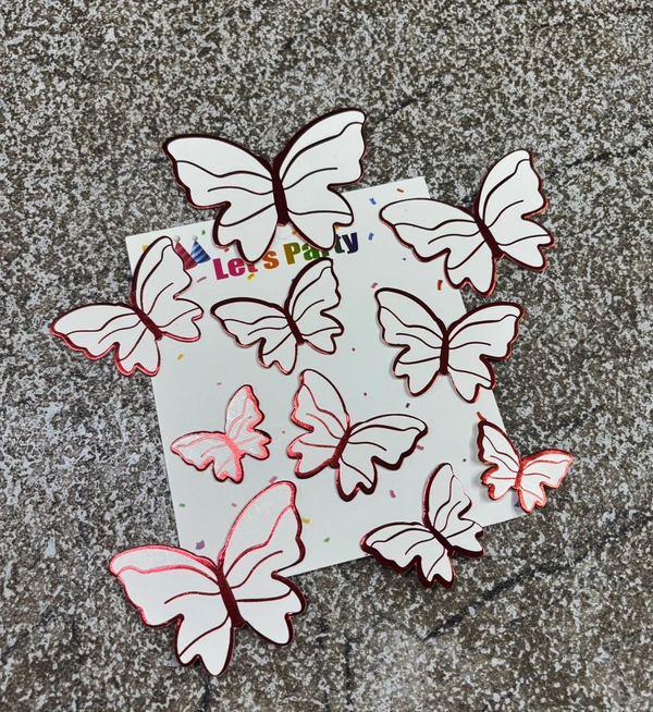 PAPER BUTTERFLY - Delight 15, 10 Pcs Pack