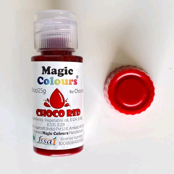 Choco Mini Gels | Candy Food Colours | Oil Based - Choco Red