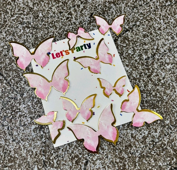 PAPER BUTTERFLY - Delight 16, 10 Pcs Pack