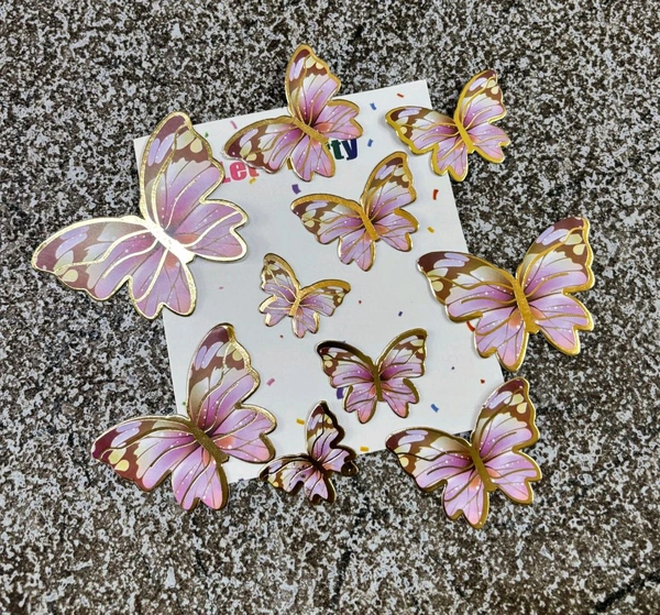 PAPER BUTTERFLY - Delight 18, 10 Pcs Pack