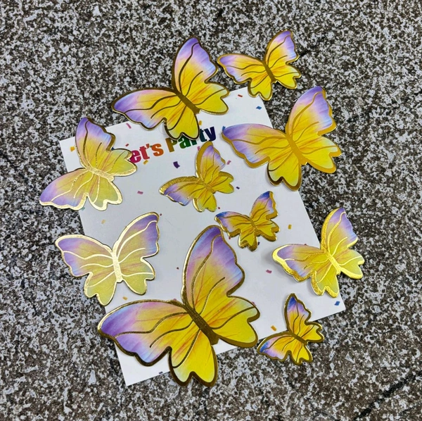 PAPER BUTTERFLY - Delight 19, 10 Pcs Pack
