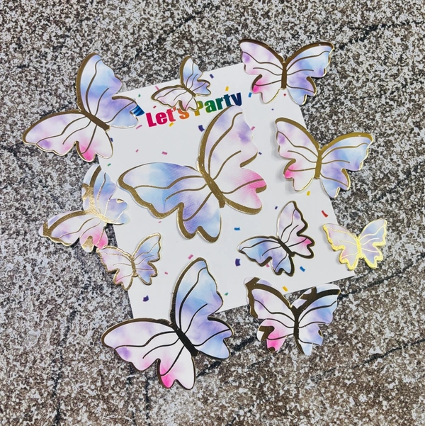 PAPER BUTTERFLY - Delight 22, 10 Pcs Pack