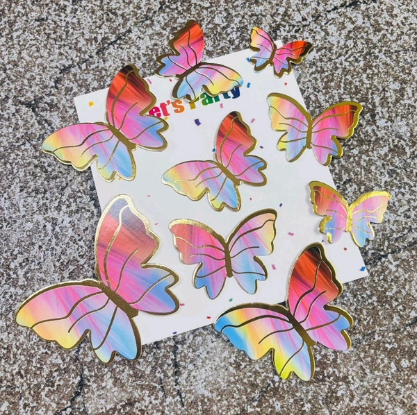 PAPER BUTTERFLY - Delight 23, 10 Pcs Pack