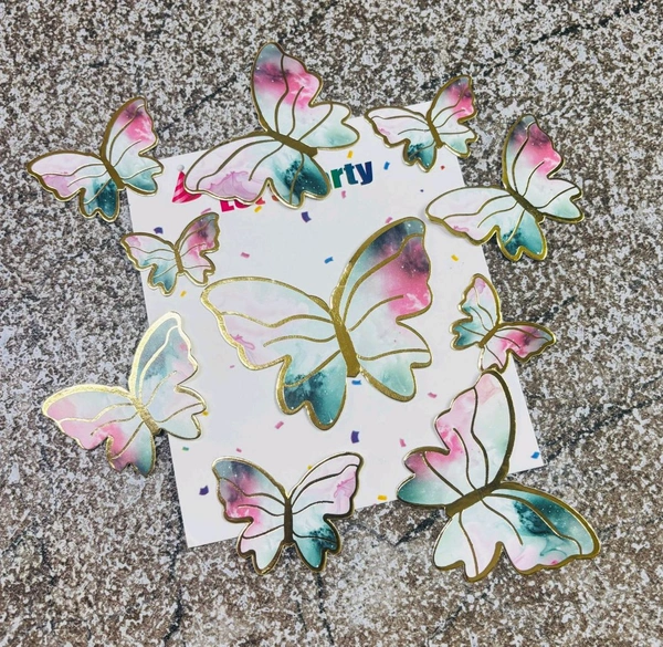 PAPER BUTTERFLY - Delight 24, 10 Pcs Pack