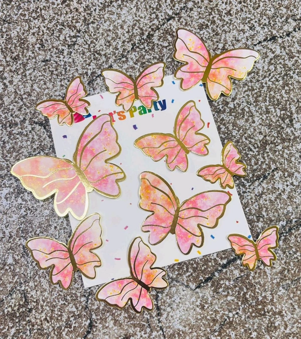 PAPER BUTTERFLY - Delight 26, 10 Pcs Pack
