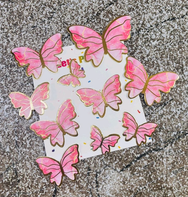 PAPER BUTTERFLY - Delight 28, 10 Pcs Pack