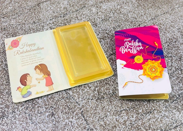 Rakhi Bar Book - Pink, Delight 2, 10 Pcs Pack