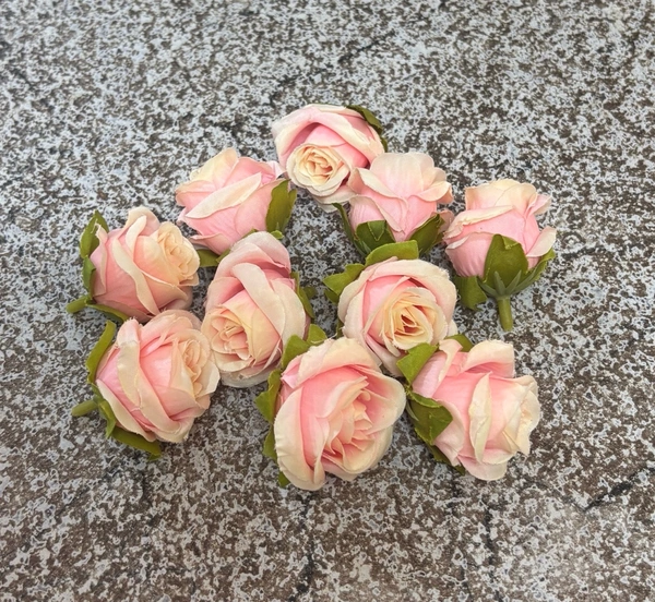 Mini Rose Flower - Delight 14, 10 Pcs Pack