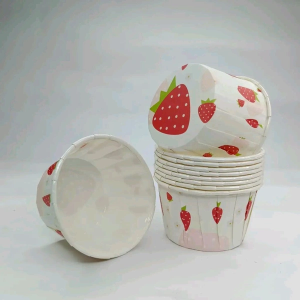 Cupcake Cups Inner White Foil - Delight 3, 100 Pcs Pack