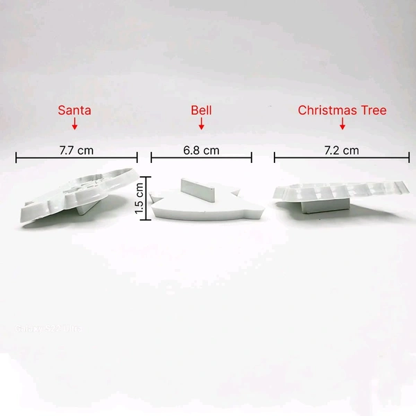 3 in 1 Christmas Theme Stamp Cutter