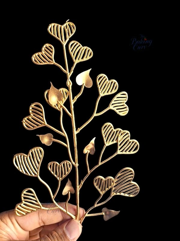 Small Heart Gold Stick - 1 Pc