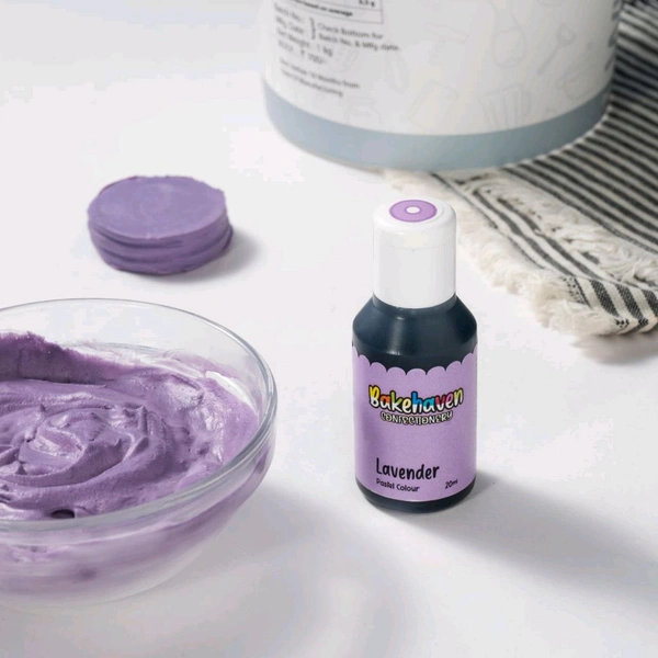 Bakehaven Pastel Gel Colour  - Lavender