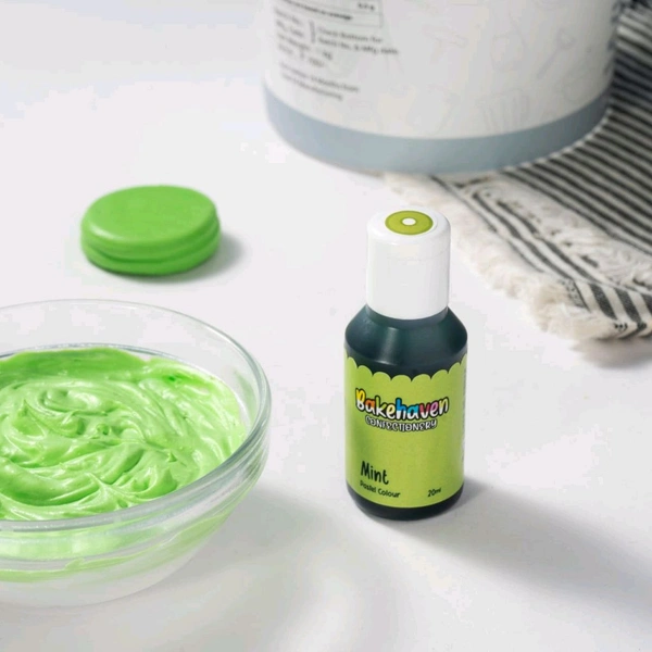 Bakehaven Pastel Gel Colour  - Mint
